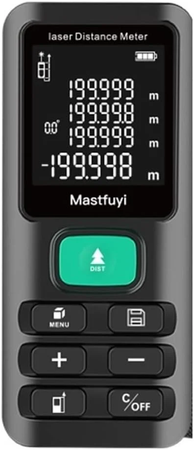 ساعت ارتفاع سنج، مسافت یاب لیزری، تراز الکترونیکی لیزری، متر نواری دیجیتال