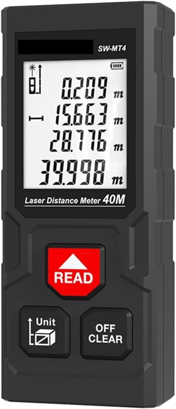 ساعت ارتفاع سنج، مسافت یاب لیزری دیجیتال با قابلیت اندازه گیری نور