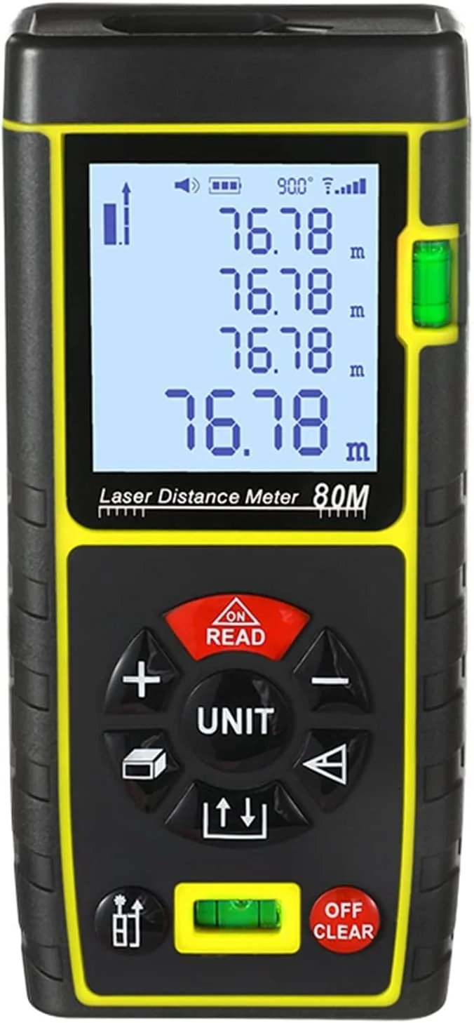 ساعت ارتفاع سنج، متر لیزری فاصله یاب، ابزار تست خط کش دستگاه اندازه گیری