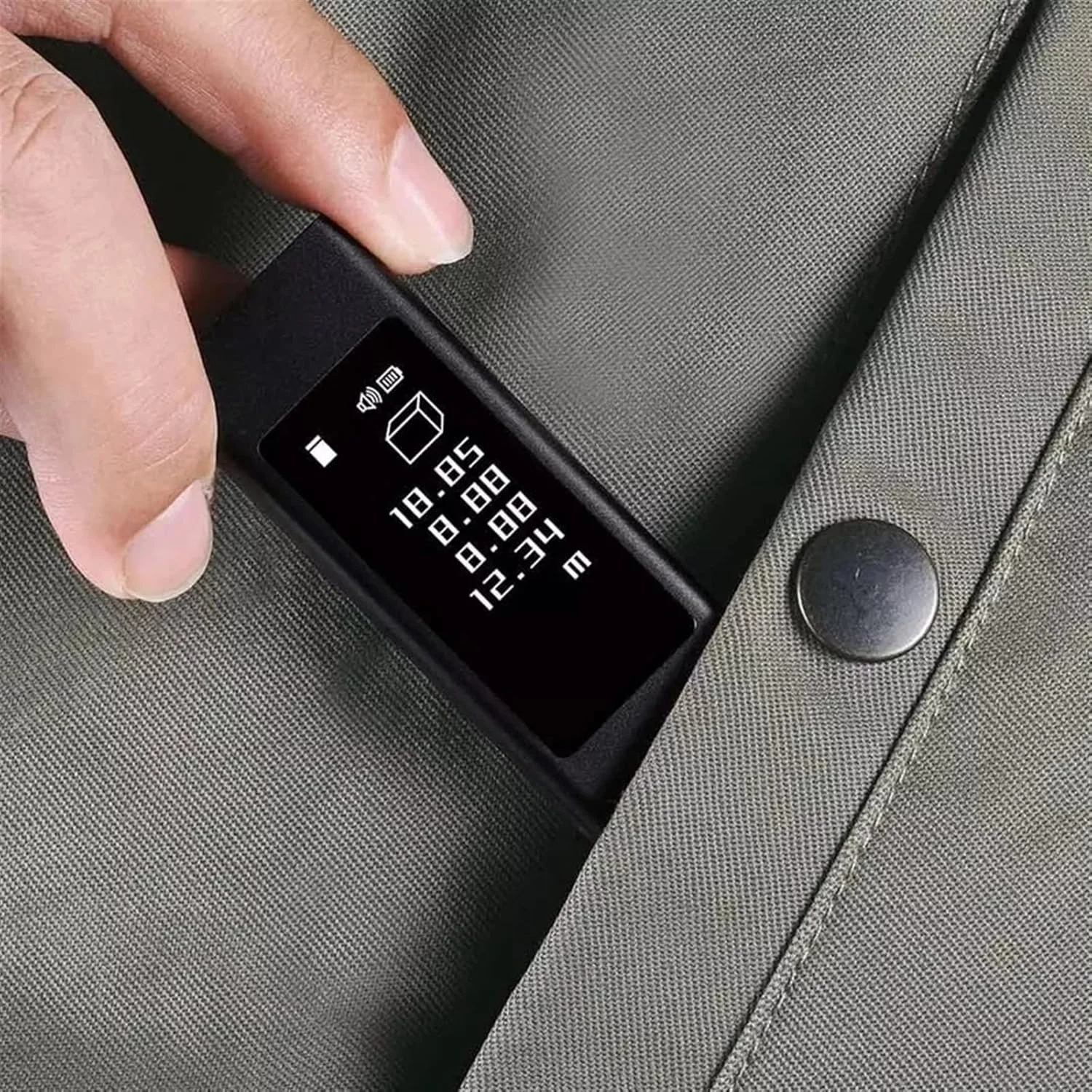 ساعت ارتفاع سنج، مسافت یاب لیزری با صفحه لمسی، اندازه گیری دقیق، مسافت یاب دیجیتال الکترونیکی