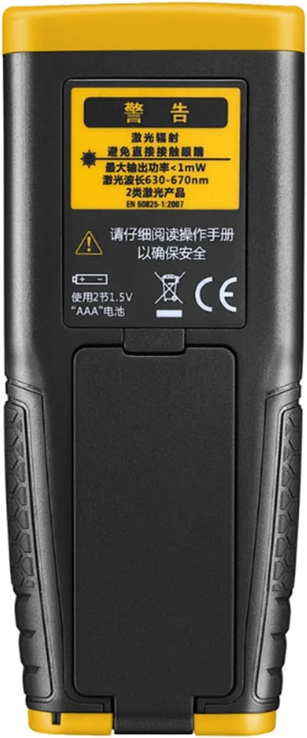 فاصله سنج HANXYAAS مدل LDM-50H با برد 50 متر (164.2 فوت) مناسب فضای باز و نور روز، حالت فیثاغورس، محاسبه مساحت و حجم، دقت و صحت بالا