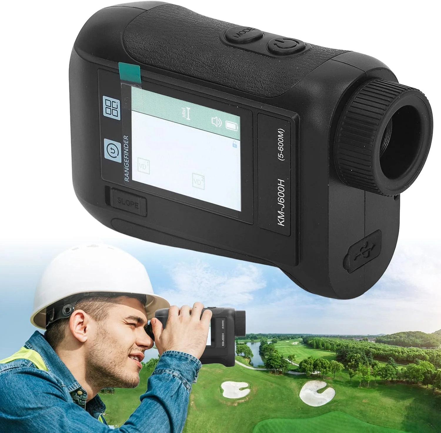 تله‌متر HAIRA، تله‌متر جلوگیری از تداخل، 656 متر برد بزرگ، خطر 6.5x