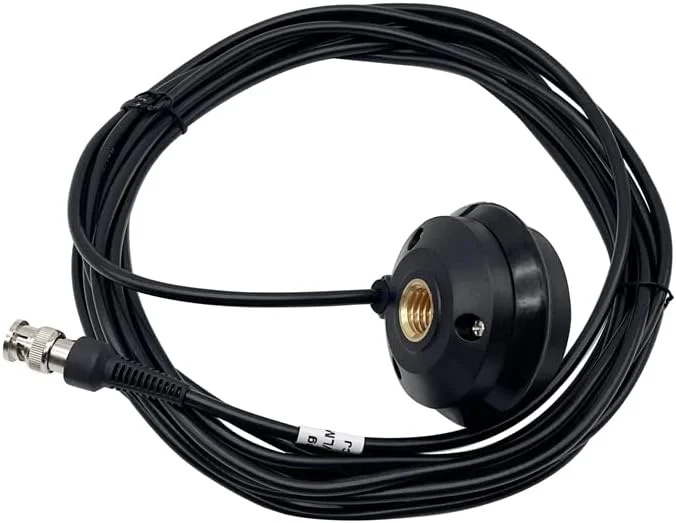 آنتن شلاقی 5 متری جدید با پایه نصب میله ای، درگاه کابل و اتصال BNC برای بررسی ایستگاه پایه GPS