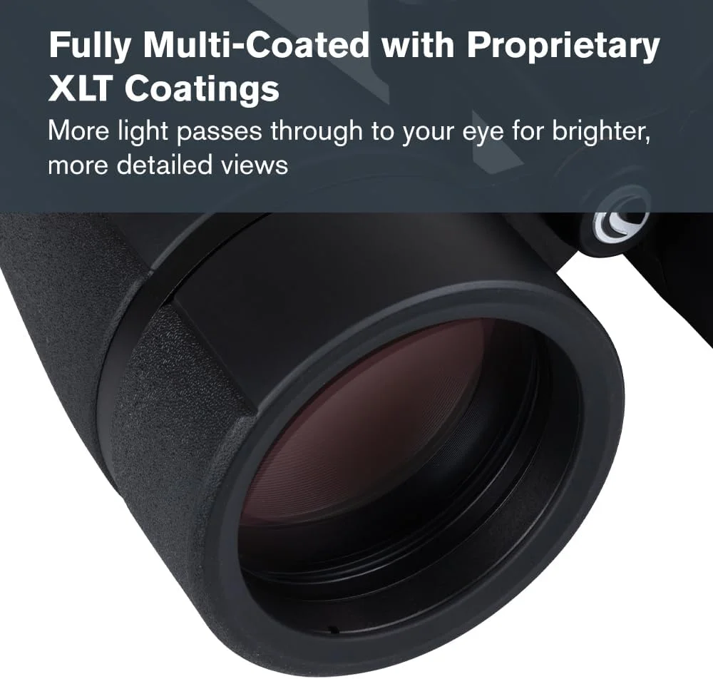 دوربین دوچشمی سلسترون SkyMaster Pro ED 20x80 – دوربین دوچشمی نجومی با شیشه ED – دیافراگم بزرگ برای مشاهده از راه دور – پوشش XLT چند لایه کامل – آداپتور سه پایه و کیف حمل موجود است