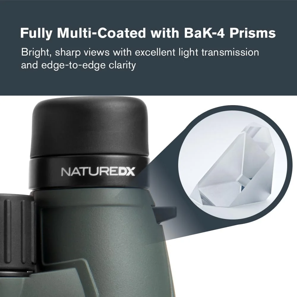 دوربین دوچشمی منشوری سلسترون Nature DX، بزرگنمایی 12x56 میلی متر، رنگ سبز دوربین دوچشمی منشوری سلسترون Nature DX، بزرگنمایی 12x56 میلی متر، رنگ سبز