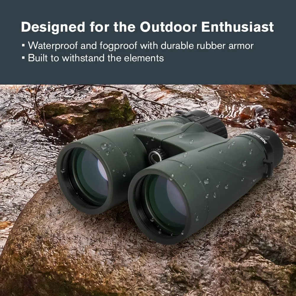 دوربین دوچشمی منشوری سلسترون Nature DX، بزرگنمایی 12x56 میلی متر، رنگ سبز دوربین دوچشمی منشوری سلسترون Nature DX، بزرگنمایی 12x56 میلی متر، رنگ سبز