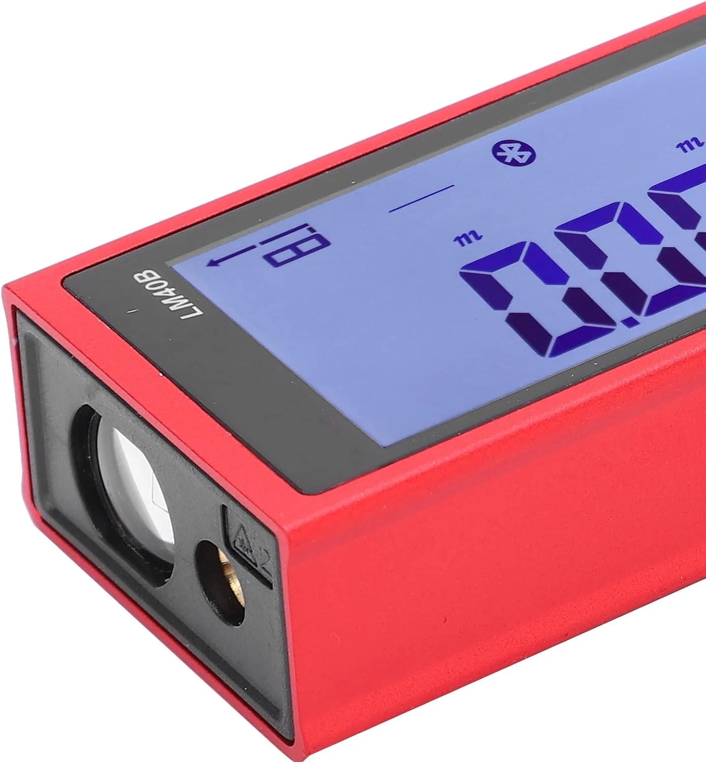 فاصله یاب، متر لیزری 40 متری LM40B، ابزار اندازه گیری الکترونیکی، دستگاه اندازه گیری دستی، برای اندازه گیری ساخت و ساز داخلی