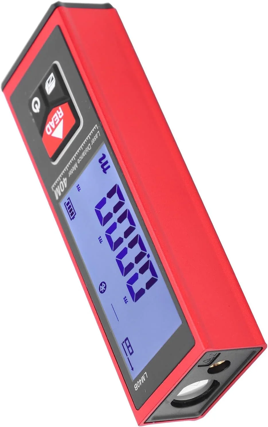 فاصله یاب، متر لیزری 40 متری LM40B، ابزار اندازه گیری الکترونیکی، دستگاه اندازه گیری دستی، برای اندازه گیری ساخت و ساز داخلی