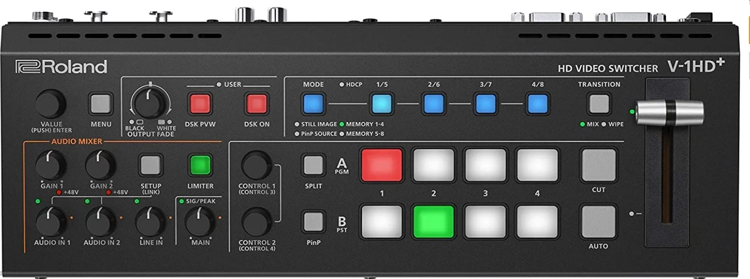 راه حل سوییچینگ جمع و جور A/V مدل V-1HD+‎