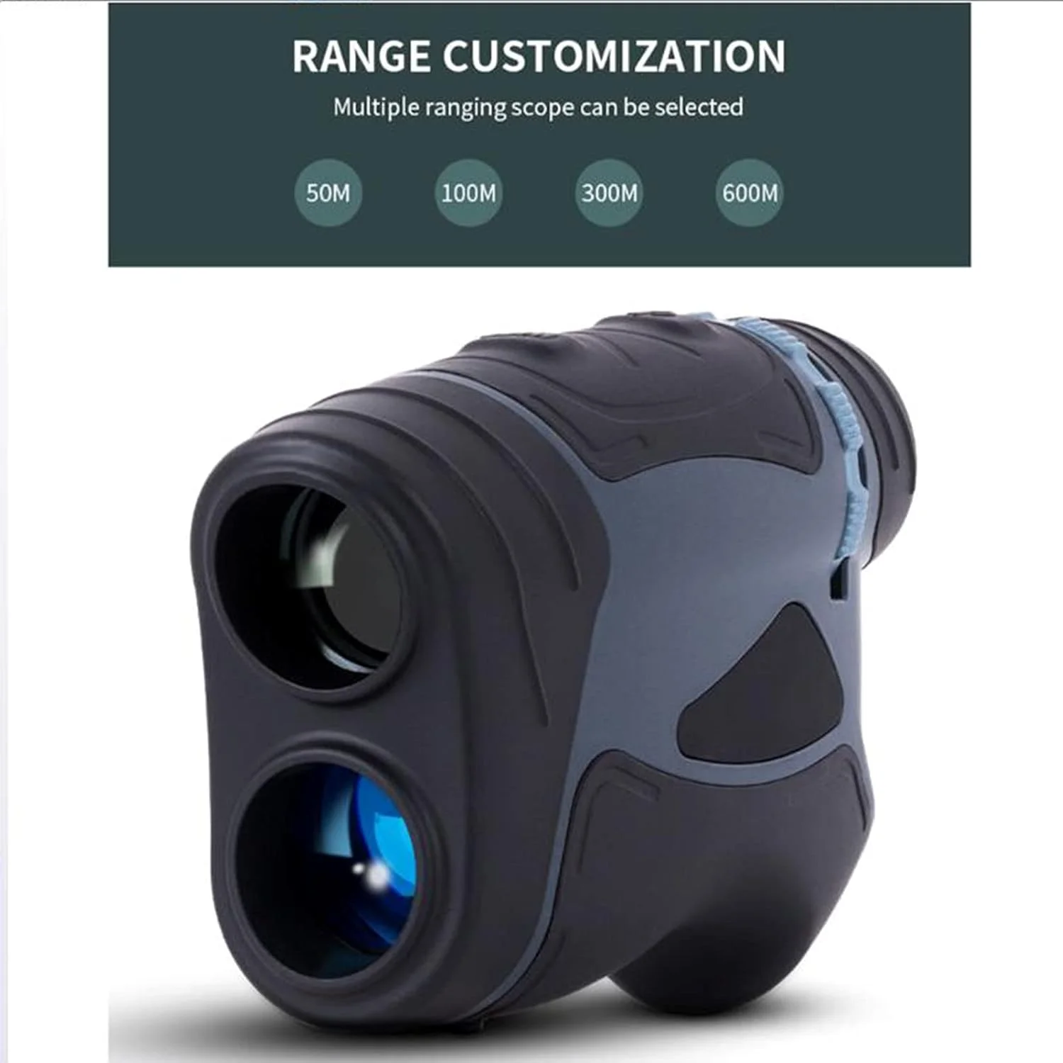 فاصله یاب لیزری کوچک ERNZI مناسب گلف و شکار، ضدآب، برد 590 متر، بزرگنمایی 6 برابر