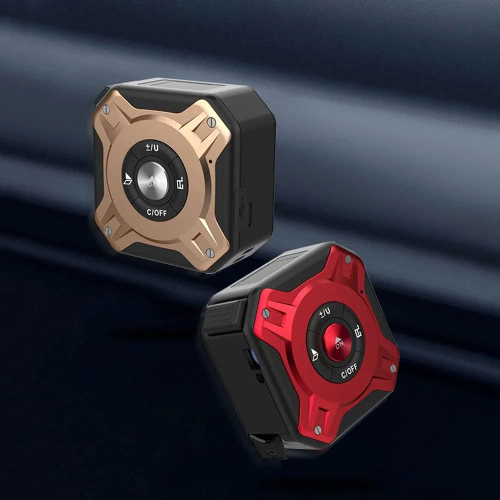 متر نواری 3 در 1 Domary، فاصله یاب دیجیتال، متر نواری 5 متری، فاصله یاب 40 متری قابل شارژ، اندازه گیری چند منظوره فاصله/مساحت/حجم/فیثاغورث، تغییر واحد، ذخیره داده