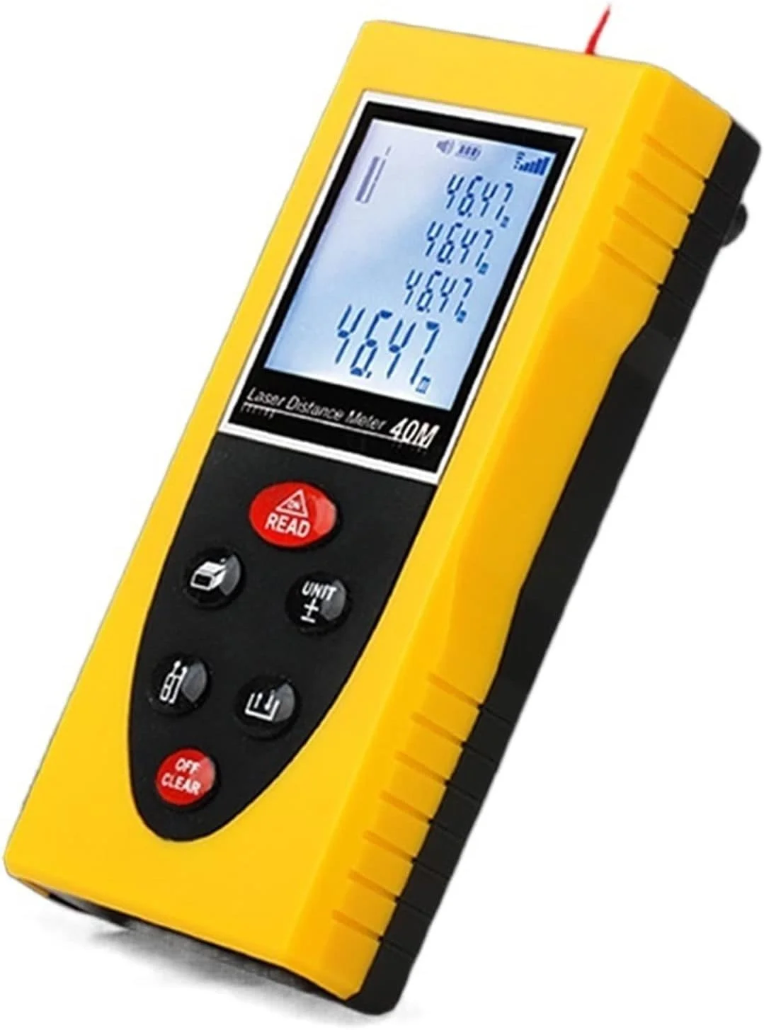 ارتفاع سنج دیجیتال، مسافت یاب لیزری، متر فاصله