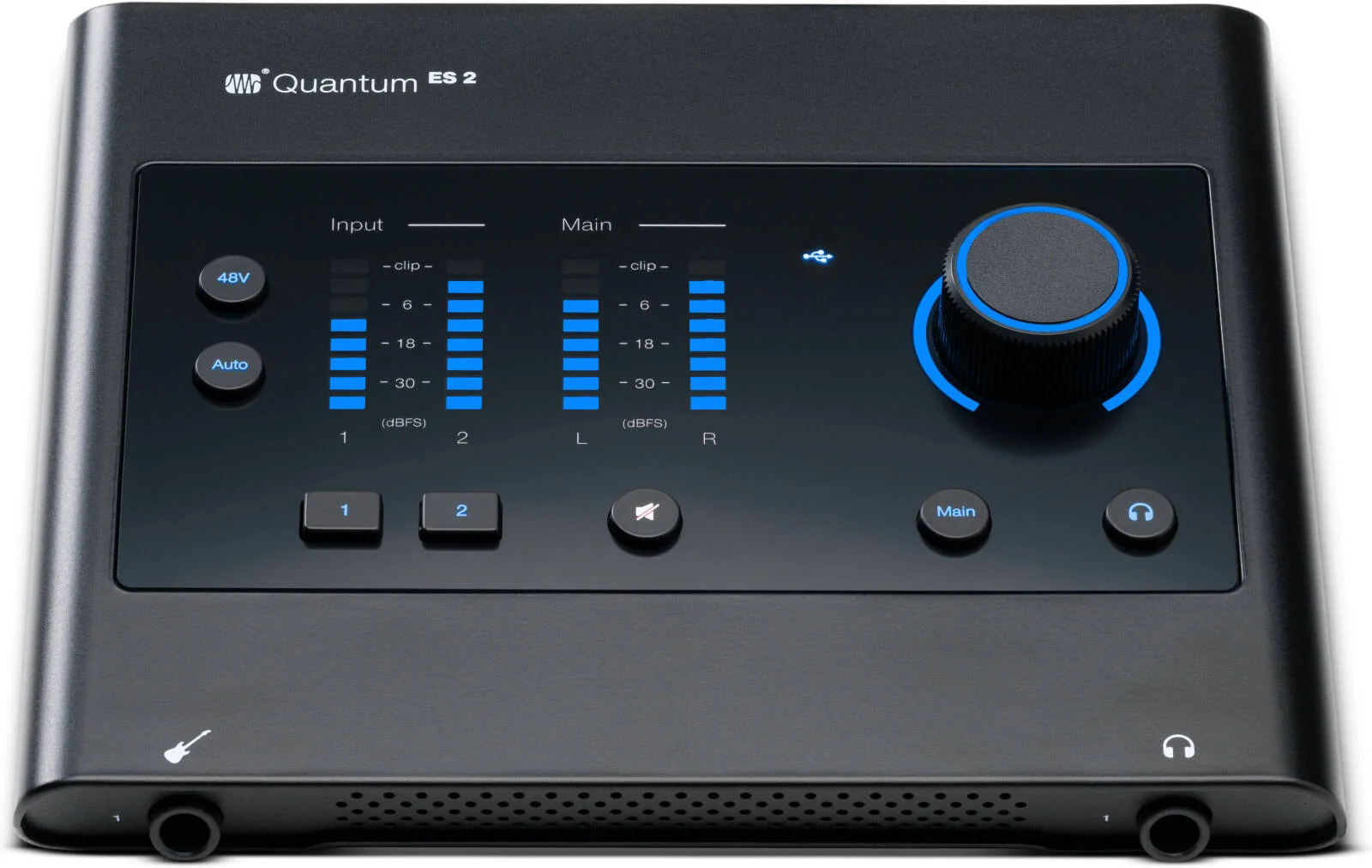 باندل نهایی PreSonus Quantum ES، مادگی TRS 1/4 اینچی، الگوی قطبی کاردیوئید، درایورهای نئودیمیوم 45 میلی‌متری، تیوتر گنبدی ابریشمی 1 اینچی با جرم فوق‌العاده کم، کامپوزیت الیاف شیشه بافته شده 3.5 اینچی، استریو | Quantum-ES-Ult