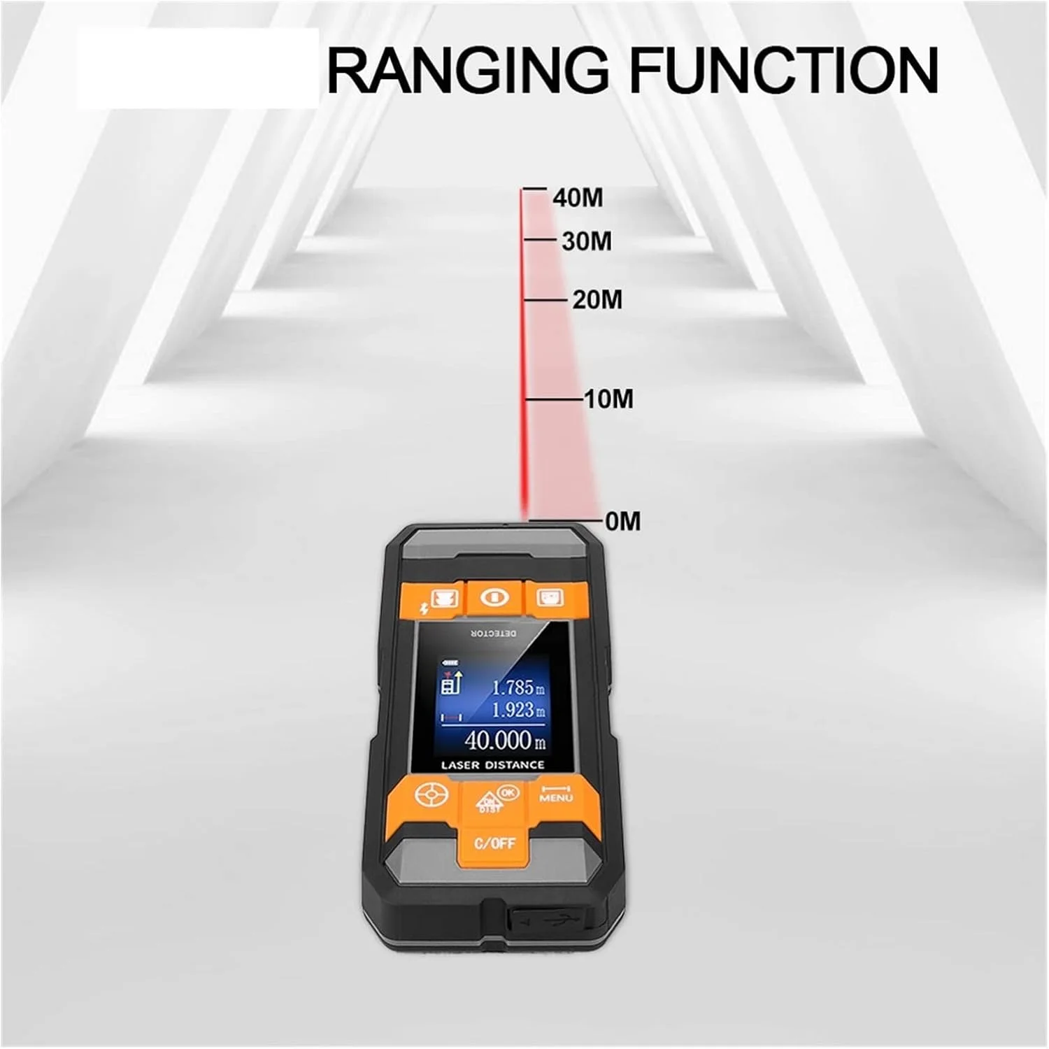آرتیسم متر دیجیتال فاصله یاب، ردیاب سیم برق متناوب، اسکنر دیوار، رطوبت سنج چوب، فاصله یاب نواری، فلزیاب (رنگ: 210dg) آرتیسم متر دیجیتال فاصله یاب، ردیاب سیم برق متناوب، اسکنر دیوار، رطوبت سنج چوب، فاصله یاب نواری، فلزیاب (رنگ: 210dg)