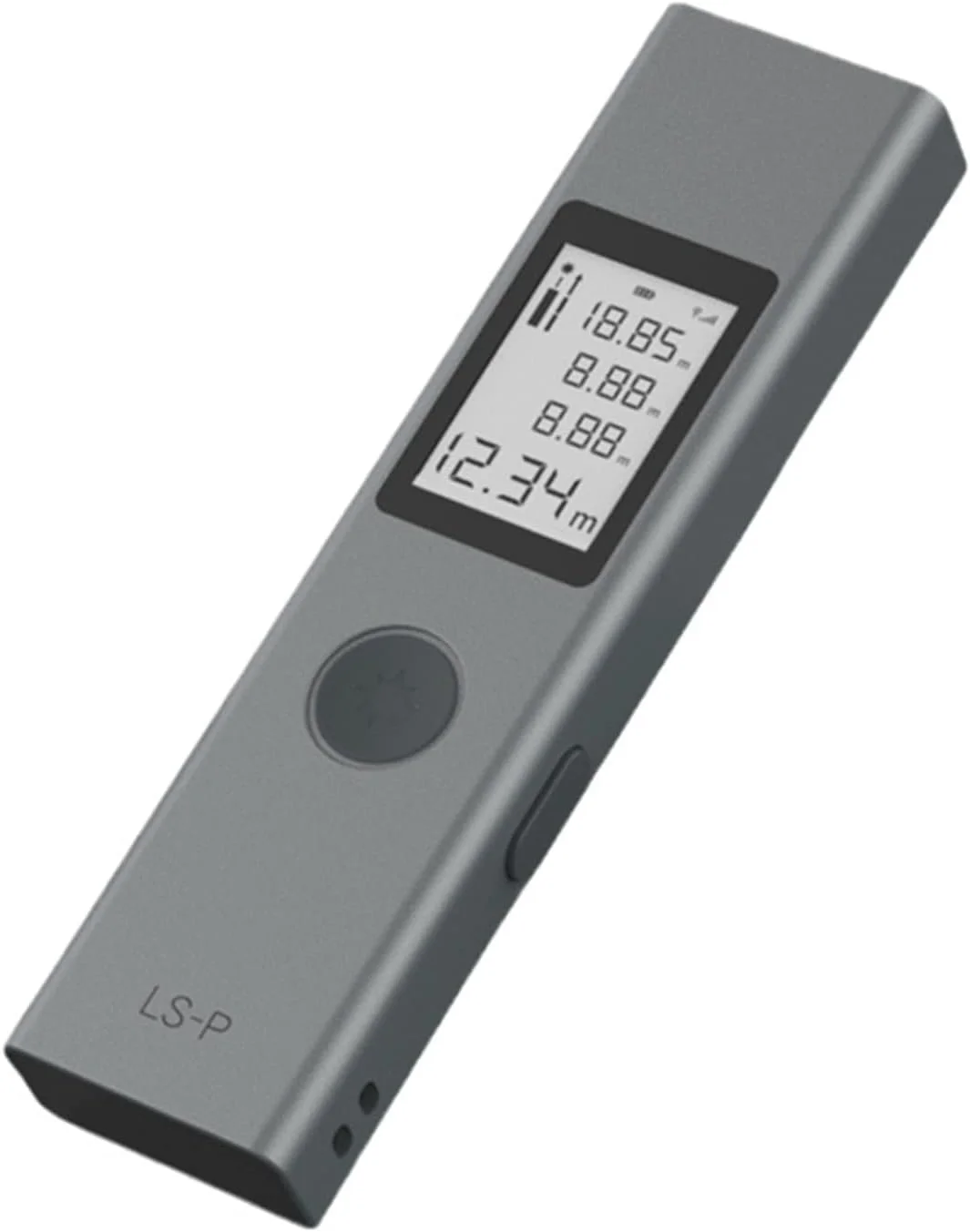 ارتفاع سنج دیجیتال، فاصله یاب لیزری قابل حمل با شارژر USB، اندازه گیری دقیق فاصله (سایز: 40 متر)