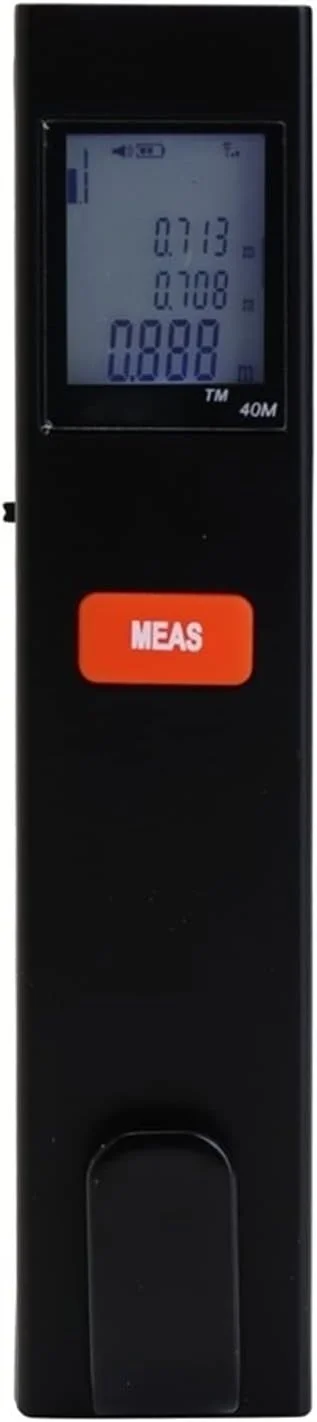 ارتفاع سنج دیجیتال، مسافت یاب دیجیتال دستی کوچک با نور قرمز پس زمینه، متر فاصله با دقت بالا