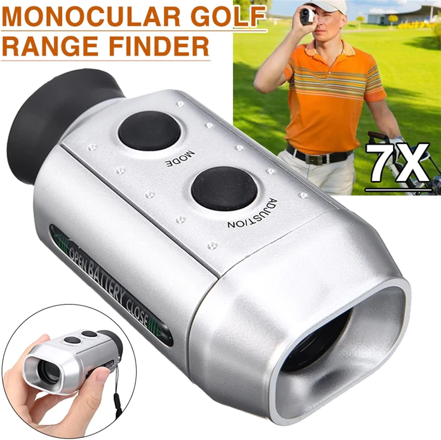 ارتفاع سنج دیجیتال، مسافت یاب گلف دیجیتال تلسکوپ تک چشمی ابزار اندازه گیری فواصل شکار و گلف