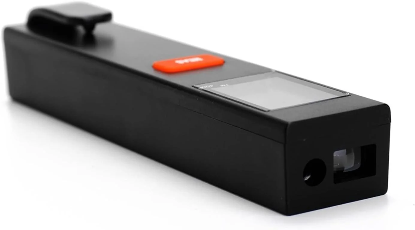 ارتفاع سنج دیجیتال، مسافت یاب دیجیتال دستی کوچک با نور قرمز پس زمینه، متر فاصله با دقت بالا