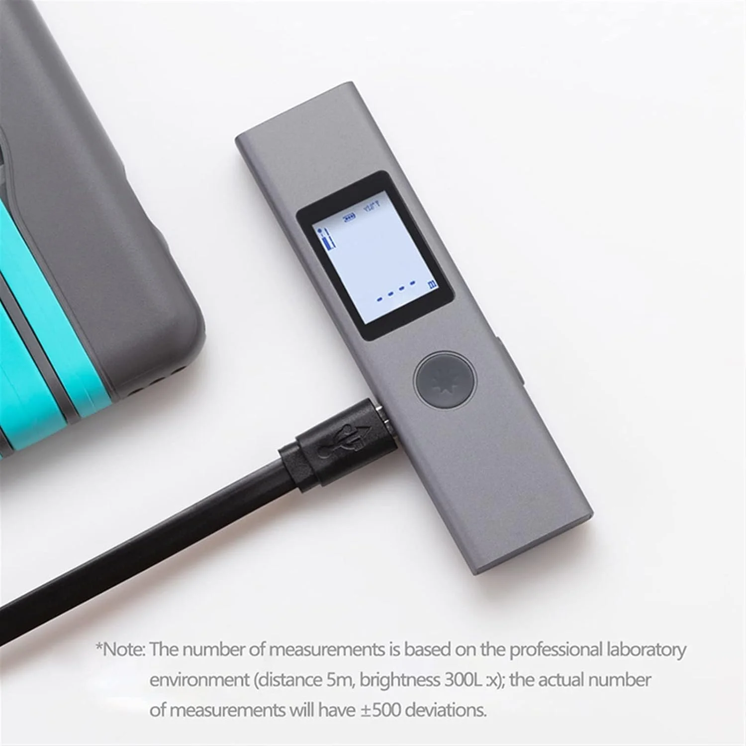 ارتفاع سنج دیجیتال، مسافت یاب لیزری اصلی قابل حمل با شارژر USB، دستگاه اندازه گیری دقیق فاصله