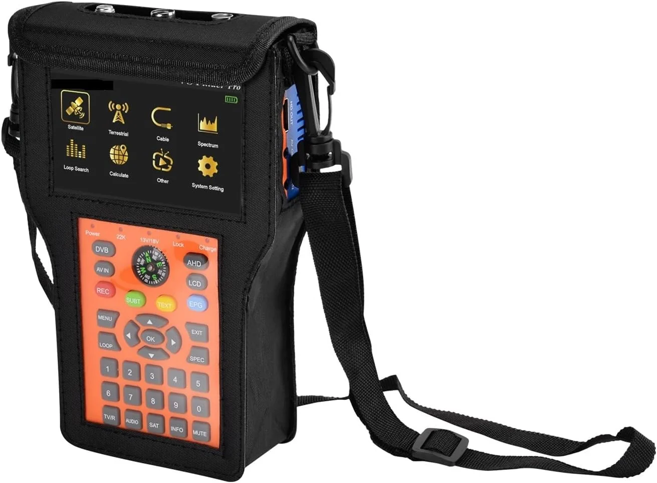 دستگاه سیگنال یاب دیجیتال V8Finder Meter Pro مدل S2X/S2/S/T2/T/C با قابلیت محاسبه خودکار زاویه AZ,EL و پشتیبانی از ACM Combo Satfinder