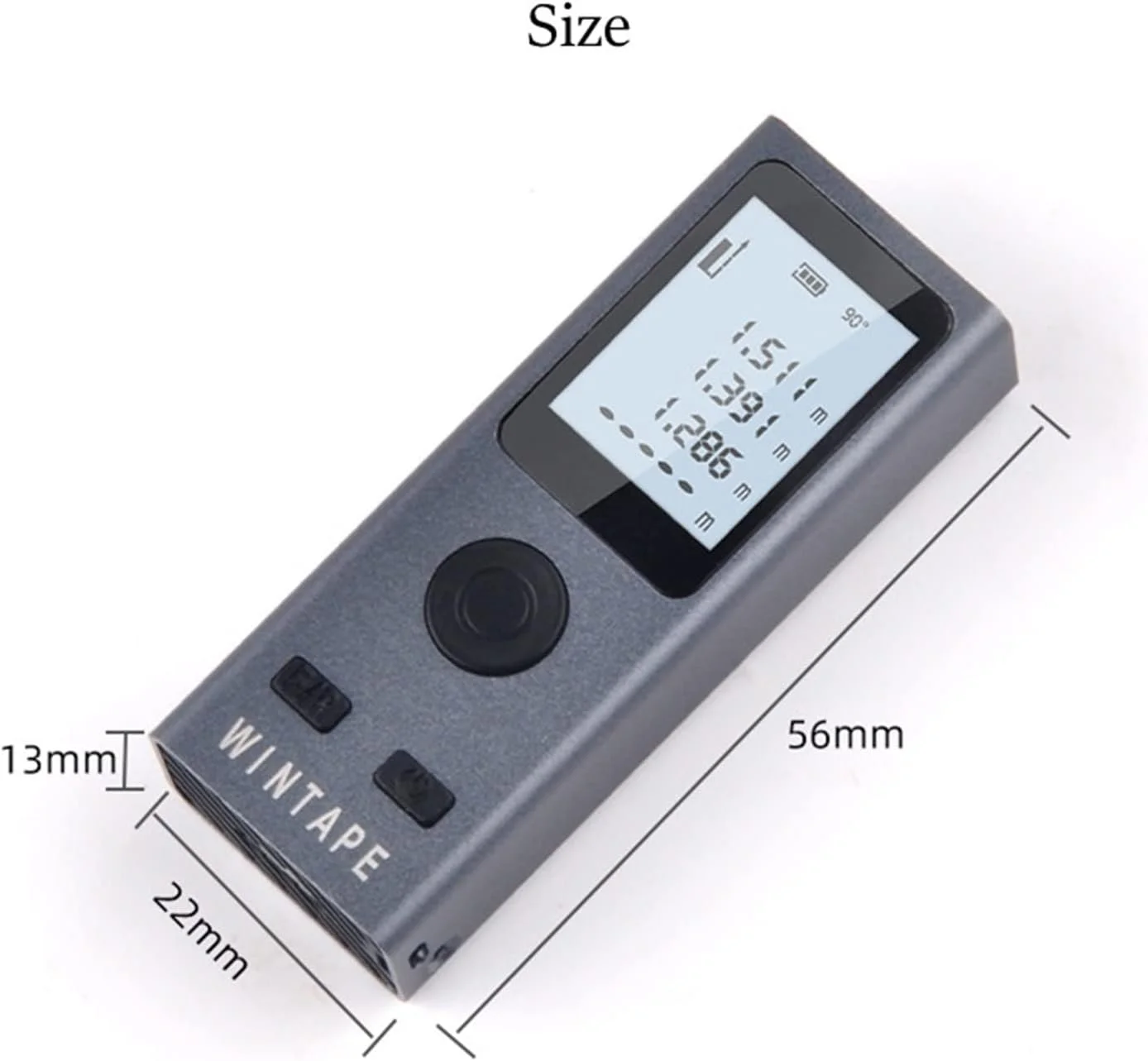 ارتفاع سنج دیجیتال، مسافت یاب لیزری، ابزار اندازه گیری چند منظوره با شارژ USB (رنگ: 25M) ارتفاع سنج دیجیتال، مسافت یاب لیزری، ابزار اندازه گیری چند منظوره با شارژ USB (رنگ: 25M)