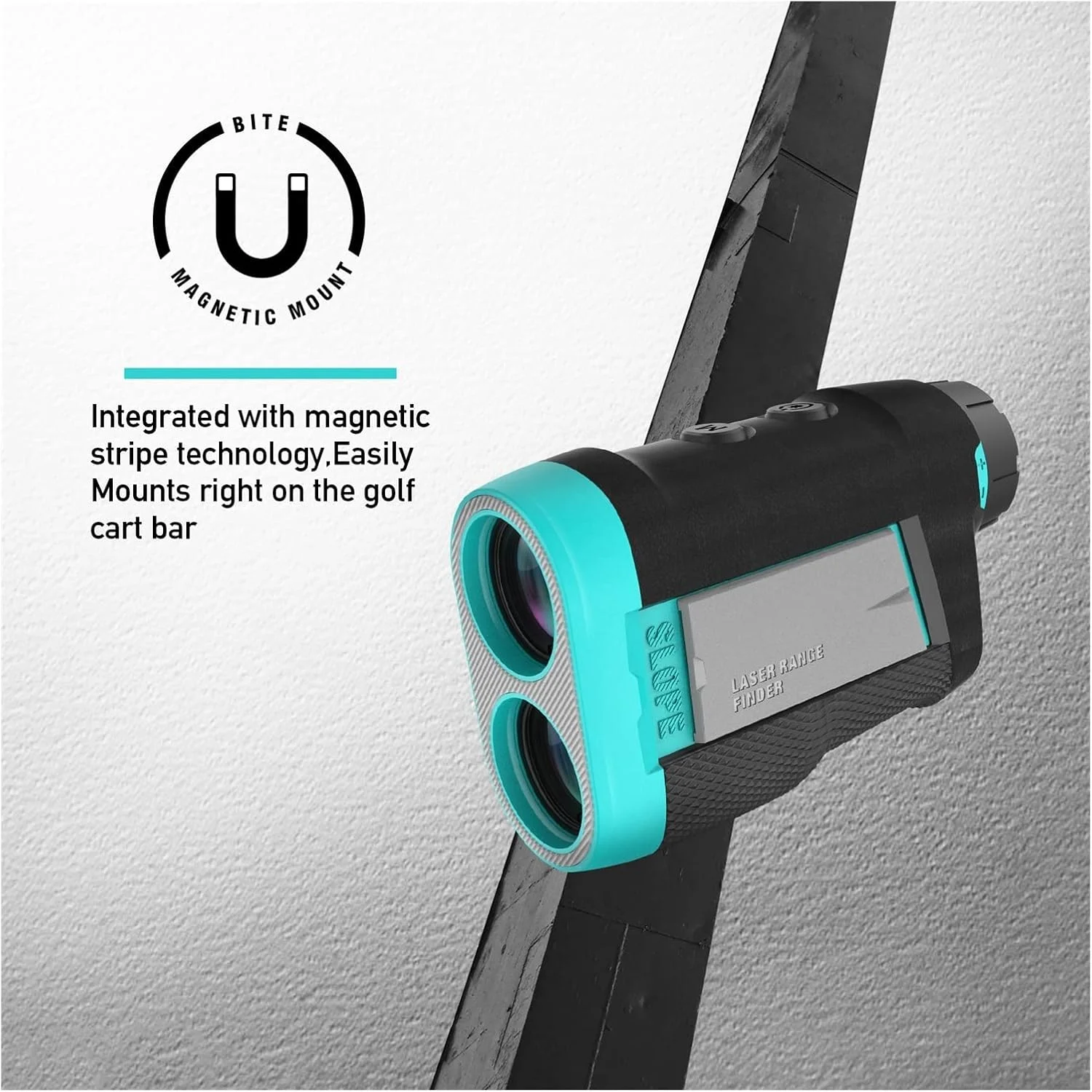 مسافت یاب لیزری PF260 مناسب گلف با برد 600 متر، دارای شیب، لرزش، آهنربا، قابل شارژ، دقت بالا