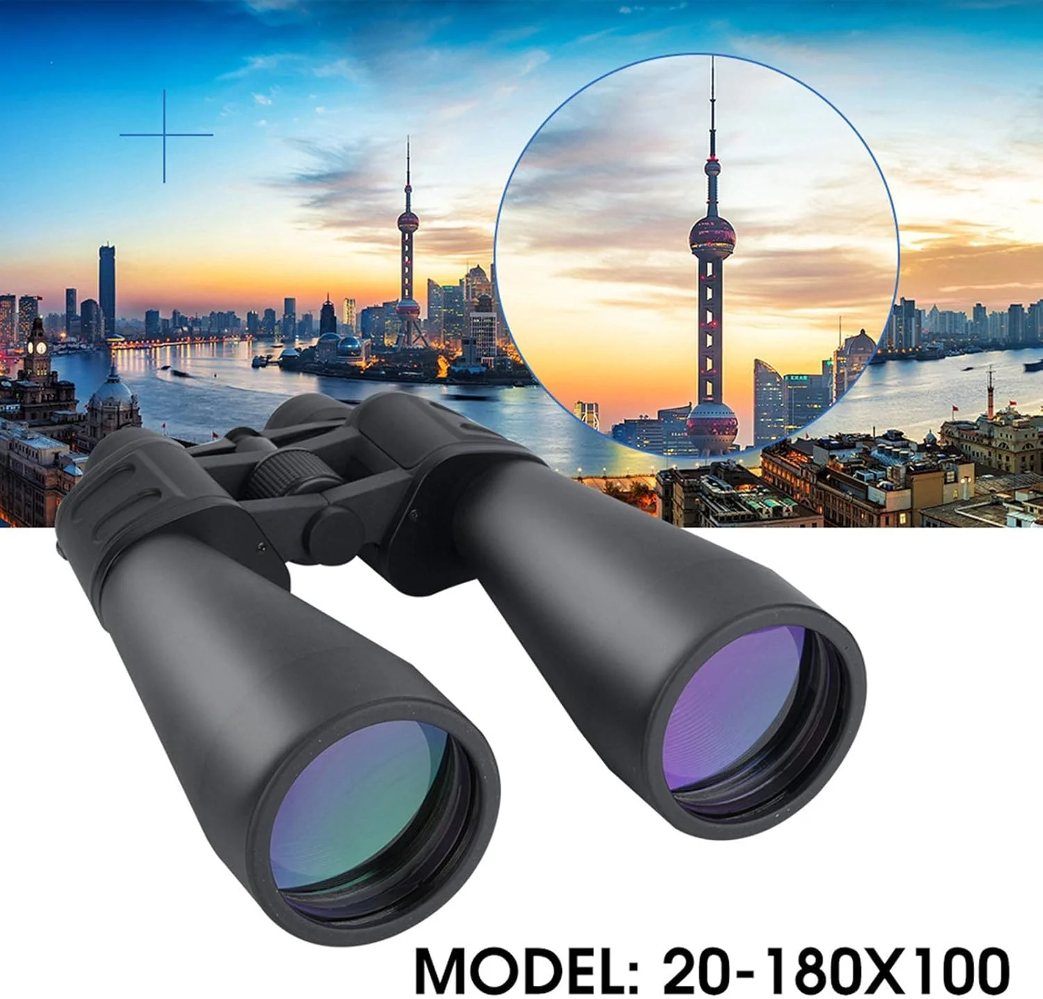 دوربین دوچشمی، دوربین دوچشمی دید در شب HD تلسکوپی 180x100، دوربین دوچشمی ضد آب با برد طولانی و سطح نور کم، اپتیک دید در فضای باز