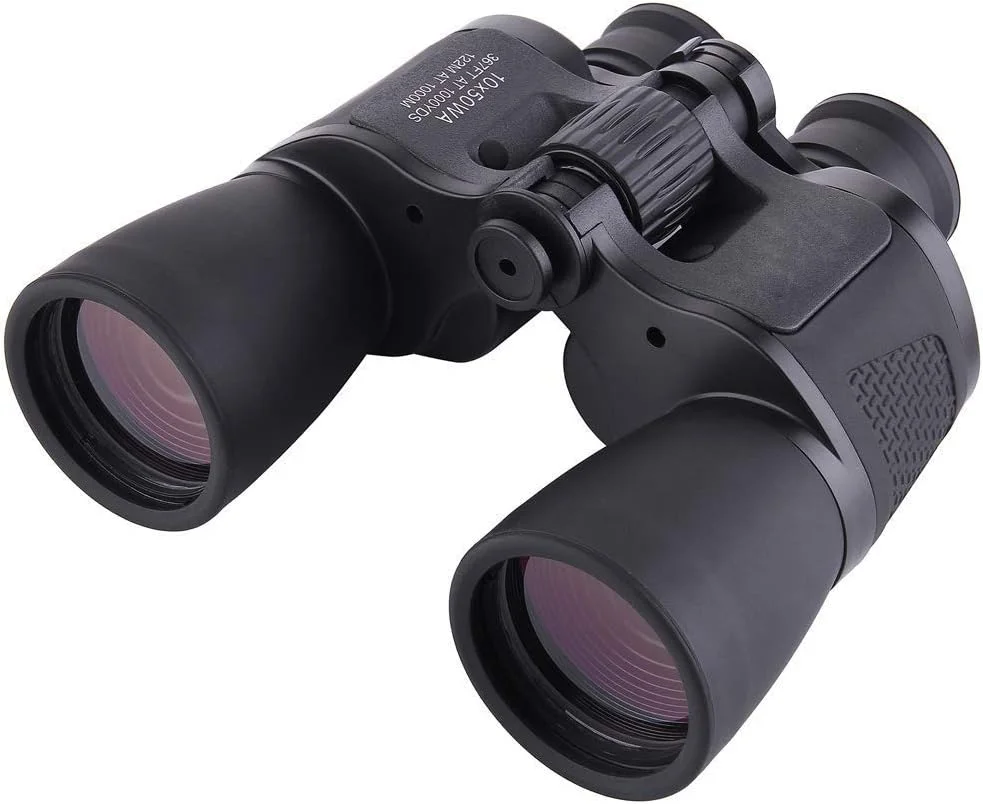 دوربین دوچشمی 10X50 جمع و جور HD با منشور BAK4 و لنز FMC مناسب تماشای پرندگان در فضای باز، شکار، کنسرت، فوتبال، بسکتبال، گردشگری به همراه بند، کیف حمل و نگهدارنده تلفن دوربین دوچشمی 10X50 جمع و جور HD با منشور BAK4 و لنز FMC مناسب تماشای پرندگان در فضای باز، شکار، کنسرت، فوتبال، بسکتبال، گردشگری به همراه بند، کیف حمل و نگهدارنده تلفن