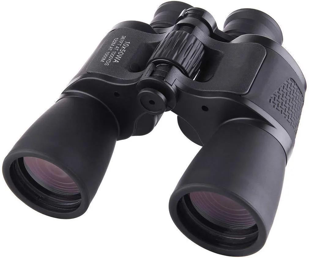 دوربین دوچشمی 10X50 جمع و جور HD با منشور BAK4 و لنز FMC مناسب تماشای پرندگان در فضای باز، شکار، کنسرت، فوتبال، بسکتبال، گردشگری به همراه بند، کیف حمل و نگهدارنده تلفن دوربین دوچشمی 10X50 جمع و جور HD با منشور BAK4 و لنز FMC مناسب تماشای پرندگان در فضای باز، شکار، کنسرت، فوتبال، بسکتبال، گردشگری به همراه بند، کیف حمل و نگهدارنده تلفن