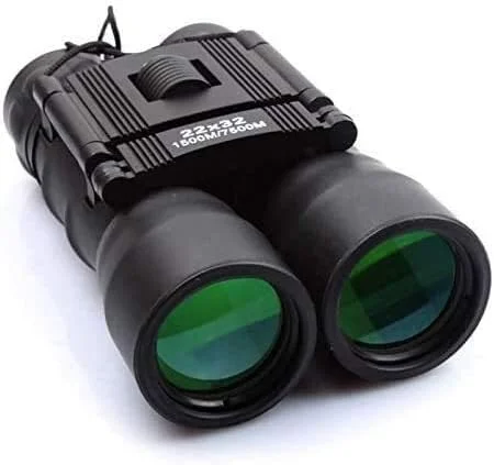 دوربین شکاری تلسکوپی قدرتمند تاشو قابل حمل بزرگنمایی بالا دید در روز و شب برای فضای باز 22X32