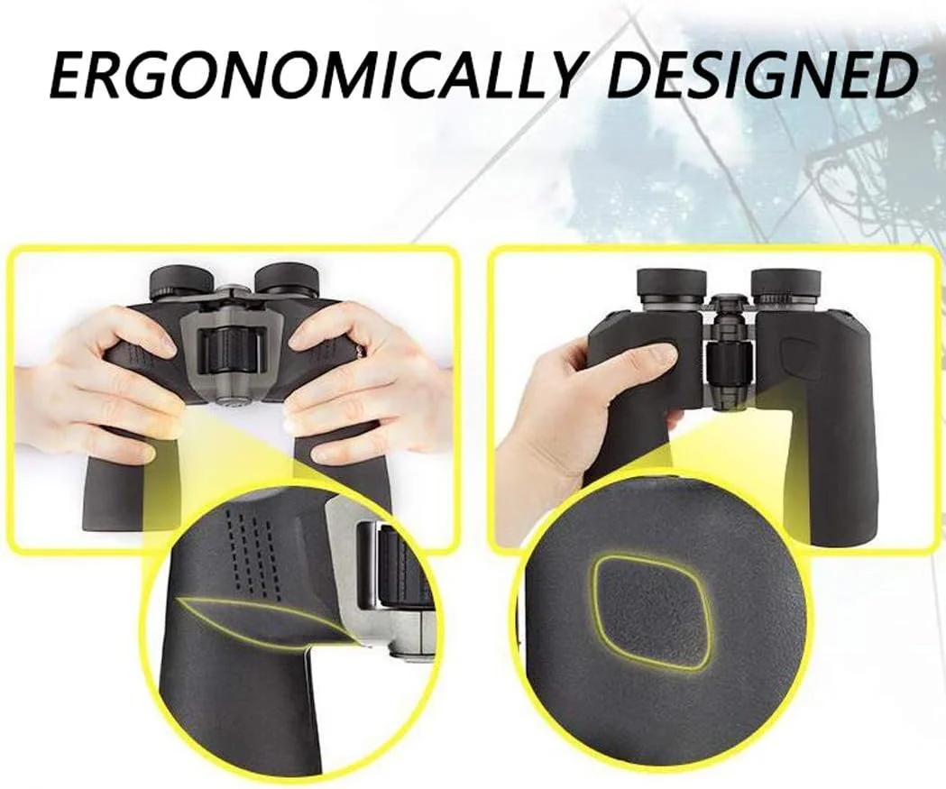 دوربین دوچشمی منشوری سقفی 12X50 برای بزرگسالان، تلسکوپ حرفه ای HD برای تماشای پرندگان، مسافرت، تماشای ستارگان، شکار، کنسرت ها، ورزش - لنز BAK4 FMC دوربین دوچشمی منشوری سقفی 12X50 برای بزرگسالان، تلسکوپ حرفه ای HD برای تماشای پرندگان، مسافرت، تماشای ستارگان، شکار، کنسرت ها، ورزش - لنز BAK4 FMC