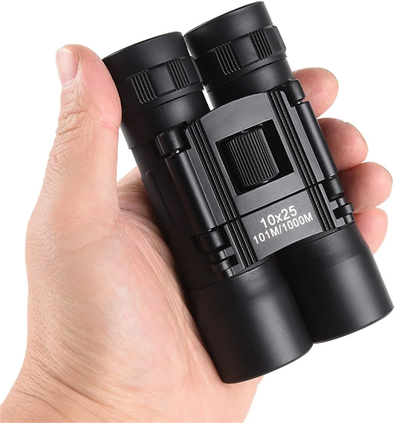 دوربین دوچشمی 10x25 HD، تلسکوپ دوچشمی قدرتمند قابل حمل برای فعالیت های خارج از منزل، کمپینگ، پیاده روی، ضد آب