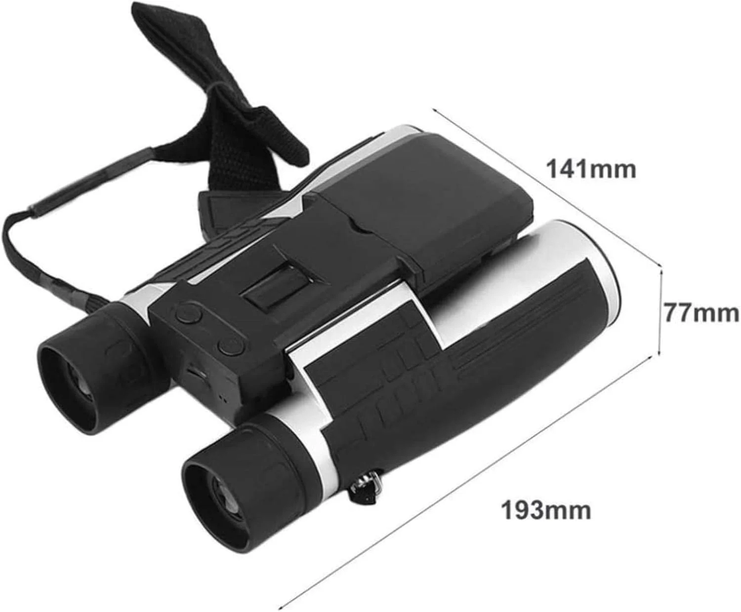 دوربین دوچشمی تلسکوپی دیجیتال HD 12X32 با دوربین 5 مگاپیکسلی و صفحه نمایش 2.0 TFT و فیلمبرداری Full 1080P LCD