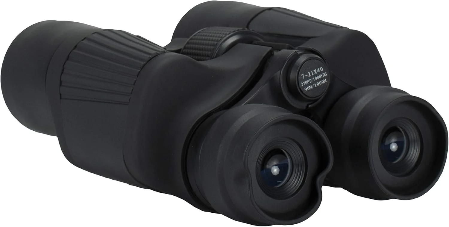 دوربین دوچشمی فشرده 7-21x40 Colorado Barska مدل CO10686 مناسب تماشای پرندگان، ورزش، شکار، تئاتر و غیره، آبی