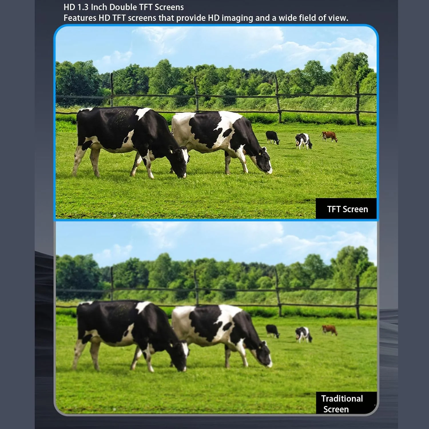 دوربین دوچشمی دیجیتال Bewinner، صفحه نمایش دوگانه 1.3 اینچی، زوم اپتیکال 8 برابر و زوم دیجیتال 16 برابر، باتری قابل شارژ 3000 میلی آمپر ساعتی، اتصال WiFi، دوربین دوچشمی فیلمبرداری برای تماشای پرندگان، کنسرت ها (مشکی)