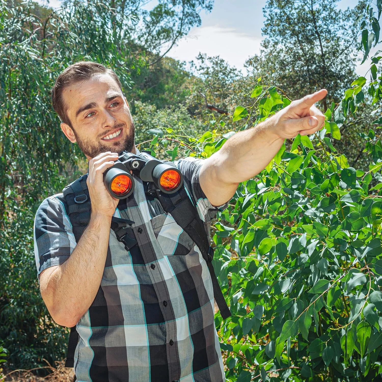 دوربین دوچشمی Gladiator Barska با لنز یاقوتی