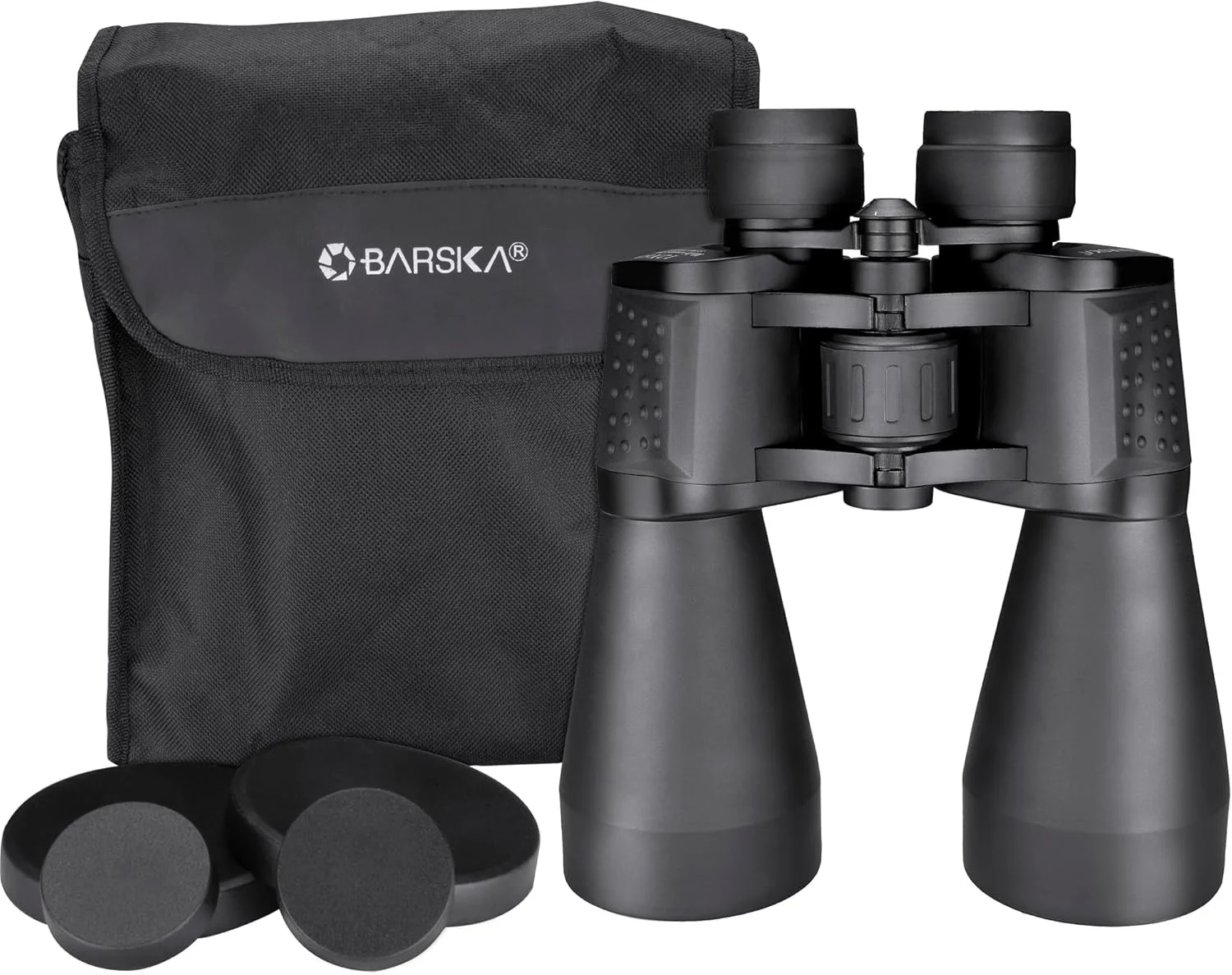 دوربین دوچشمی 12x60 Porro Barska برای تماشای پرندگان، پیاده‌روی، ورزش، رویدادهای فضای باز، تئاتر، مسافرت، با اپتیک کاملاً پوشش‌داده‌شده برای دید واضح و روشن