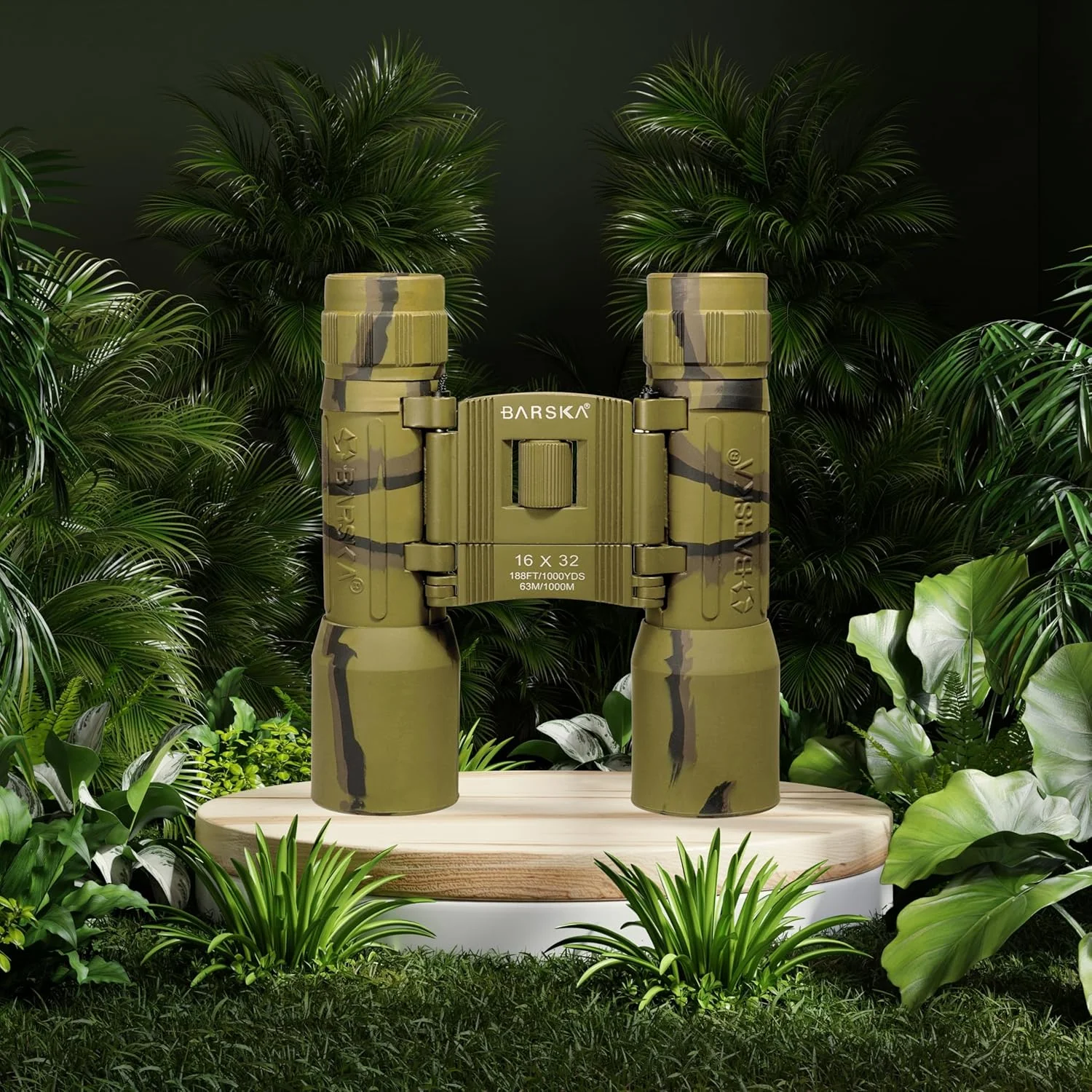 دوربین شکاری کامپکت 16x32 طرح استتار بارسکا مدل Lucid View مناسب سفر، شکار، پیادهروی و رویدادهای فضای باز دوربین شکاری کامپکت 16x32 طرح استتار بارسکا مدل Lucid View مناسب سفر، شکار، پیادهروی و رویدادهای فضای باز