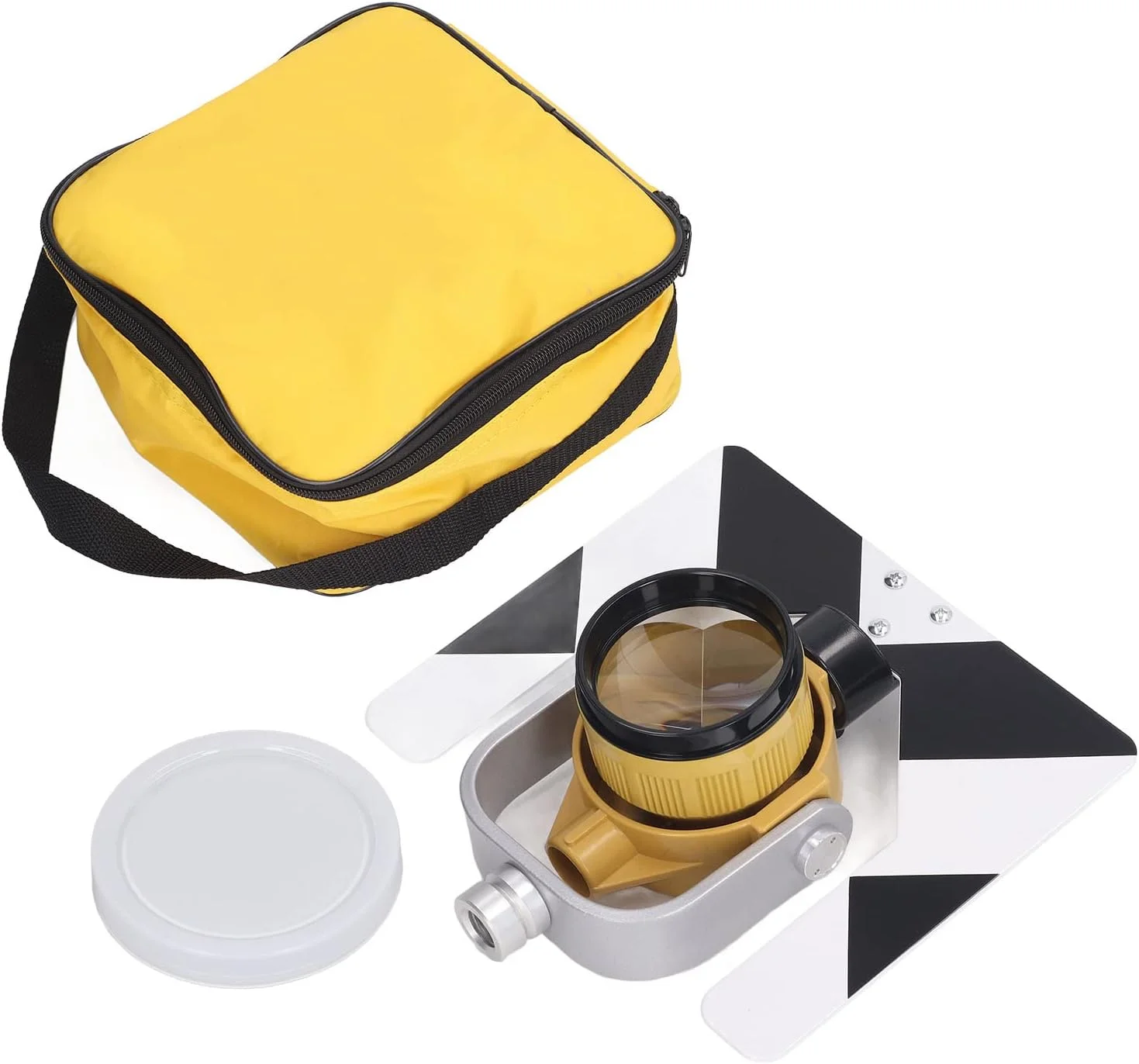 منشور ۶۴ کنستلیشن - سازگار با توتال استیشن های تاپکون برای اندازه گیری تک سر بدون فریم، برد یابی، نقشه برداری و نقشه برداری انعکاسی (همراه با صفحه هدف)!