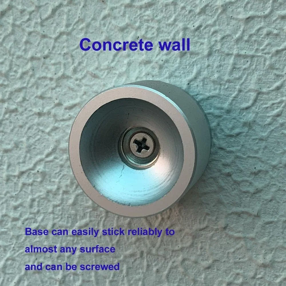 مینی منشور اپتیکال کروی 12.7 میلی‌متری (0.5 اینچ) با پوشش نقره‌ای و پایه مغناطیسی مناسب برای توتال استیشن