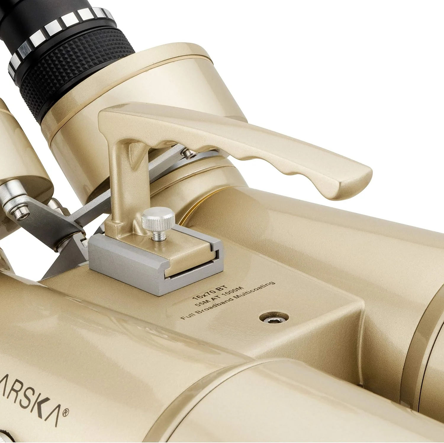 دوربین دوچشمی بزرگ 16x70 Barska Encounter - ضد آب، منشورهای BAK-4، اپتیک کاملاً چند لایه، قابل نصب روی سه پایه، برد بلند برای تماشای آسمانی و زمینی