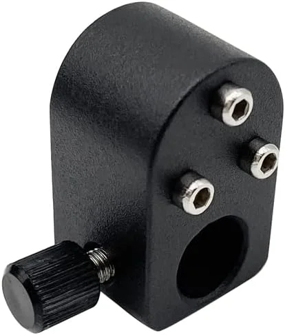 2 عدد تراز حبابی فلزی 12 میلی‌متری با نگهدارنده مناسب برای منشور با قطر 12 میلی‌متر، تراز قطبی کوچک