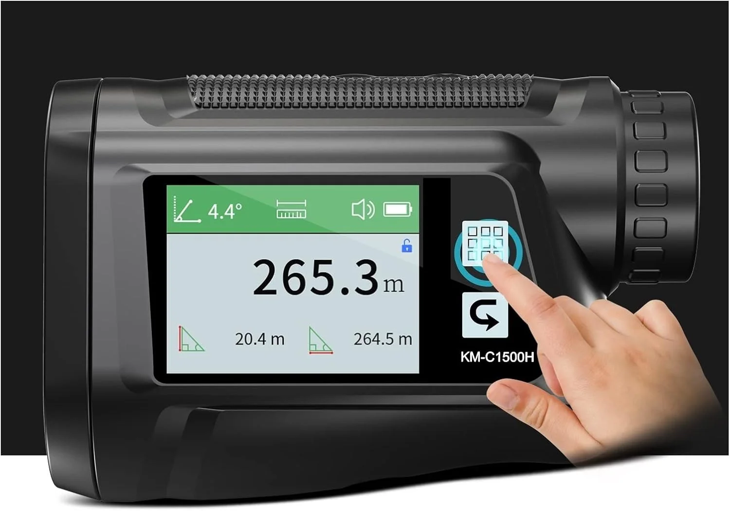 تلسکوپ تعیین محدوده لیزری LCD مناسب فضای باز برای گلف، جعبه ابزار تعیین محدوده برای رولت، نوار اندازه گیری محدوده یاب تلسکوپ تلسکوپ تعیین محدوده لیزری LCD مناسب فضای باز برای گلف، جعبه ابزار تعیین محدوده برای رولت، نوار اندازه گیری محدوده یاب تلسکوپ