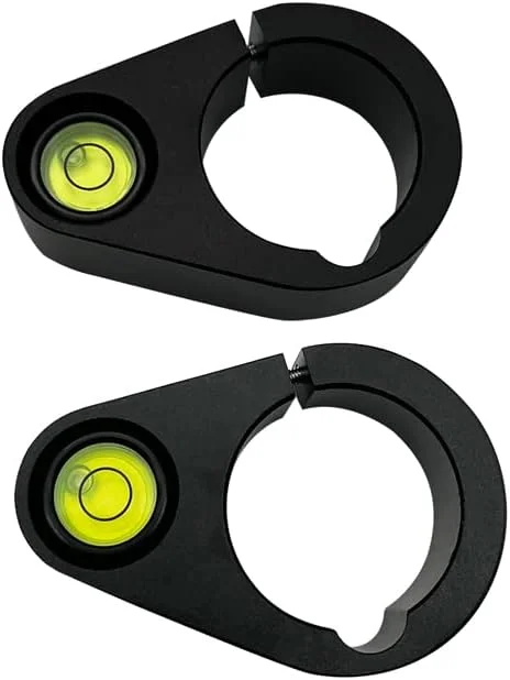 2 عدد تراز حبابی سبز برای میله مرکزی فیبر کربن، میله اندازه گیری تاول، لوازم جانبی نقشه برداری، قطر سوراخ 32 میلی متر، فلزی