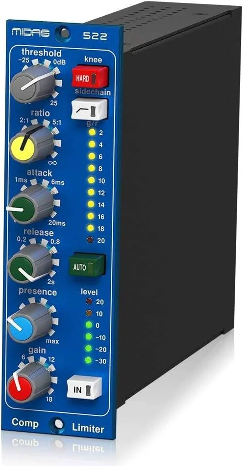 کمپرسور/لیمیتِر پریمیوم سری 500 میداس مدل 522 V2