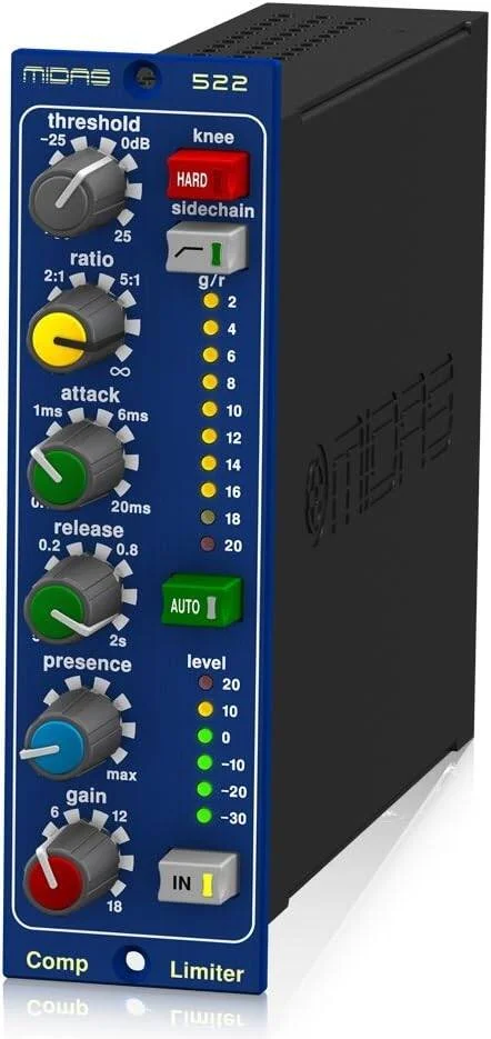 کمپرسور/لیمیتِر پریمیوم سری 500 میداس مدل 522 V2