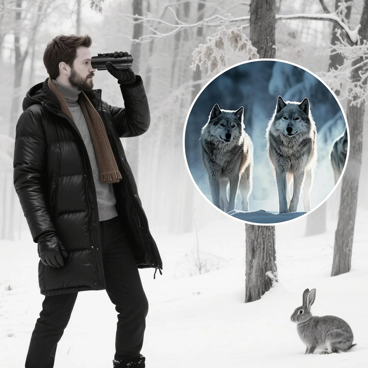 دوربین دوچشمی تاشو Bigfish AuroraScope با میدان دید فوق العاده گسترده و طراحی ضد آب، ایده آل برای تماشای حیات وحش در گرگ و میش، آسمان پر ستاره در شب های قطبی و کوهستان های مرتفع