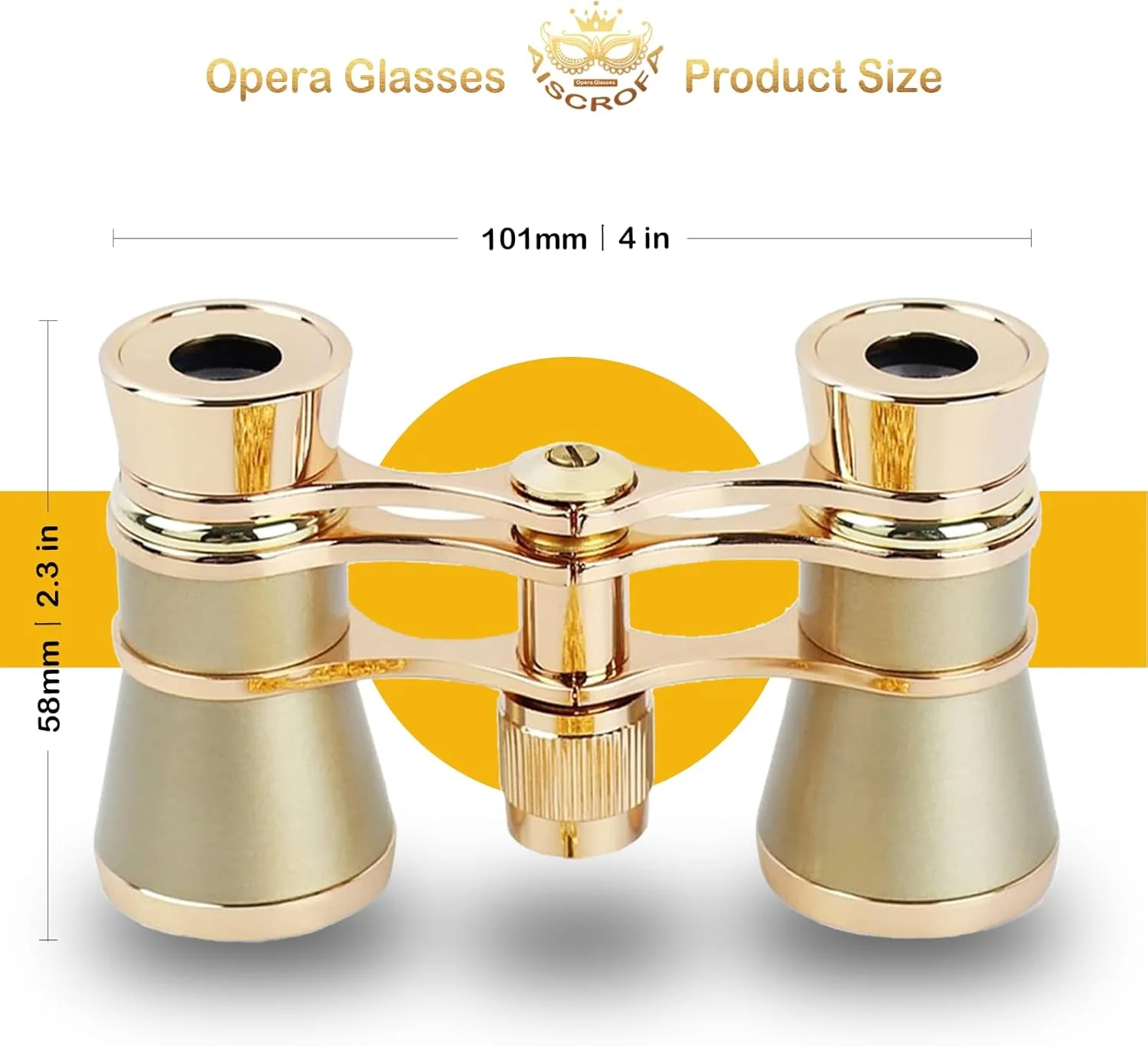 دوربین تئاتر 3X25، دوربین کوچک و سبک وزن، دوربین تئاتری سبک قدیمی، اپتیک شفاف، با زنجیر برای بزرگسالان، کودکان و بانوان در کنسرت موسیقی