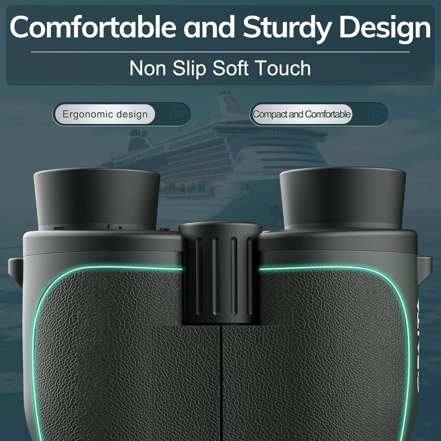 دوربین دوچشمی فشرده 20x32 برای تماشای پرندگان - دوربین دوچشمی کوچک و قدرتمند OPAITA برای بزرگسالان و کودکان با دید در نور کم برای شکار، سفر دریایی، مسافرت، کنسرت، پیاده روی، سبز