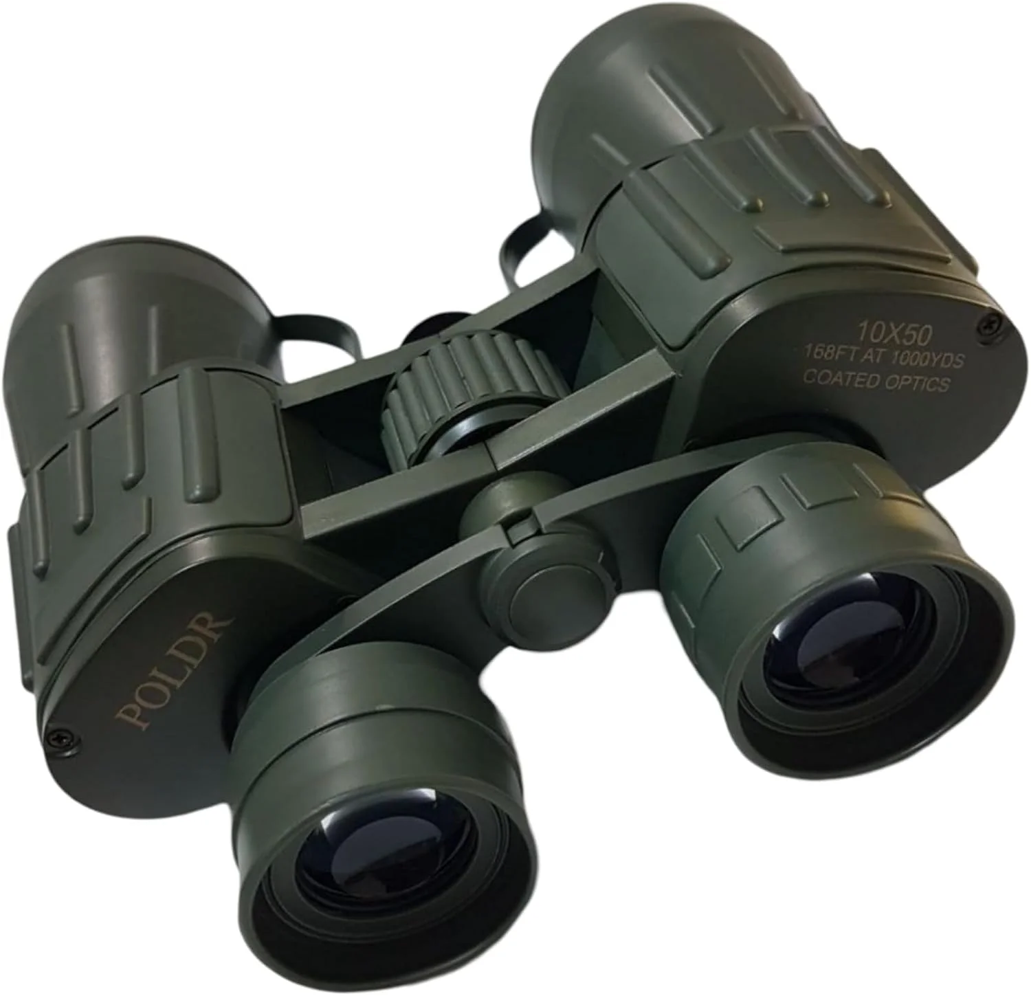 دوربین دوچشمی 10 * 50، با لنزهای پوشش داده شده و دید واضح HD از POLDR برای سفر و شکار